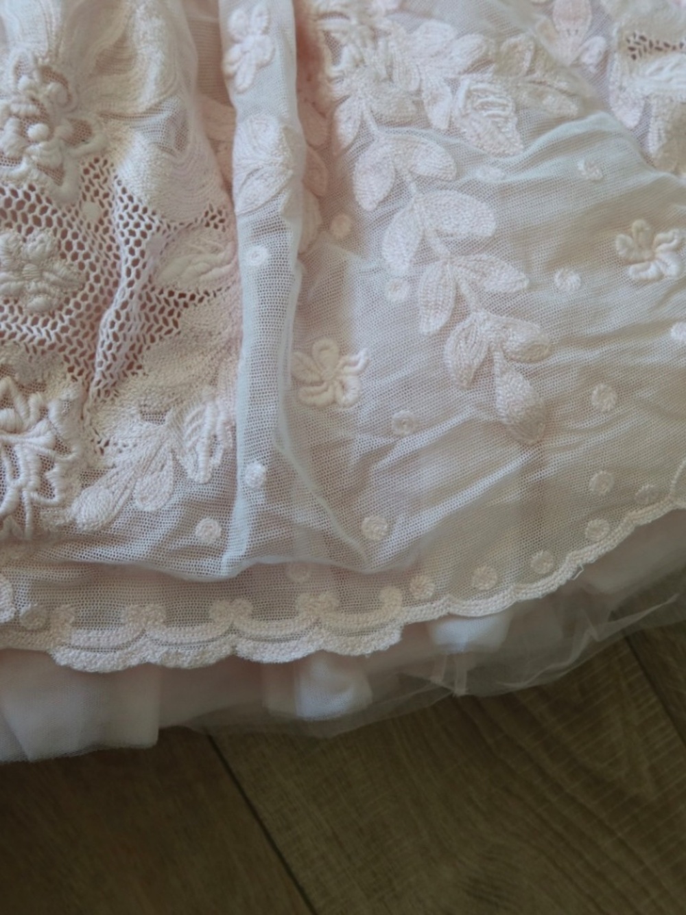 LoveShackFancy Women's Pink Corset Tulle Dress - Picture 3 of 5